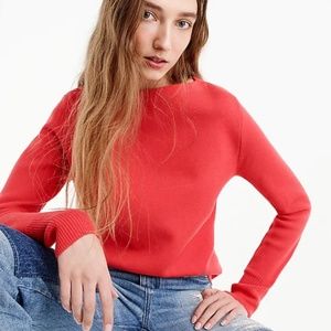 J.Crew subtle boatneck sweater merino-H2779-wool